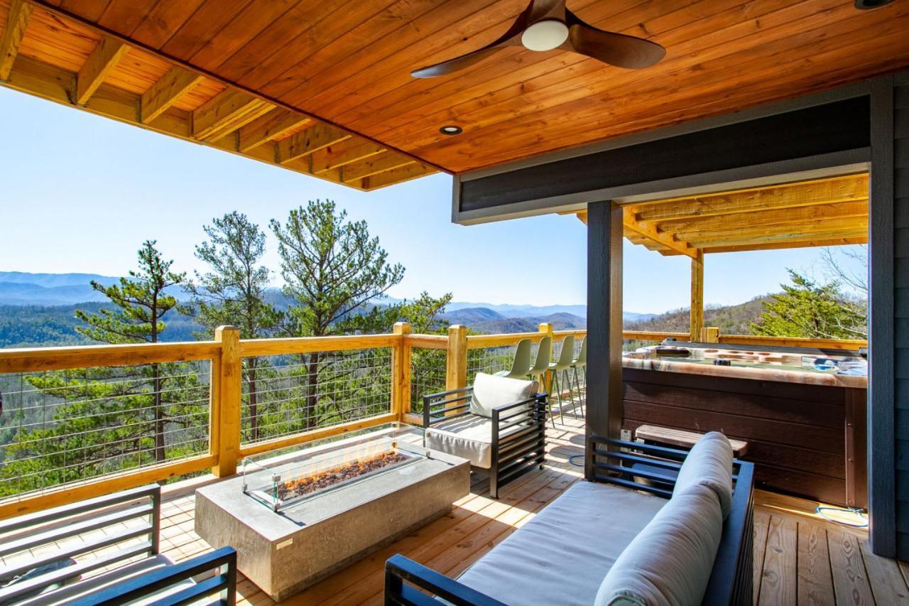 3 Pines Lodges Luxury Mountain View Hot Tub Sevierville Kültér fotó
