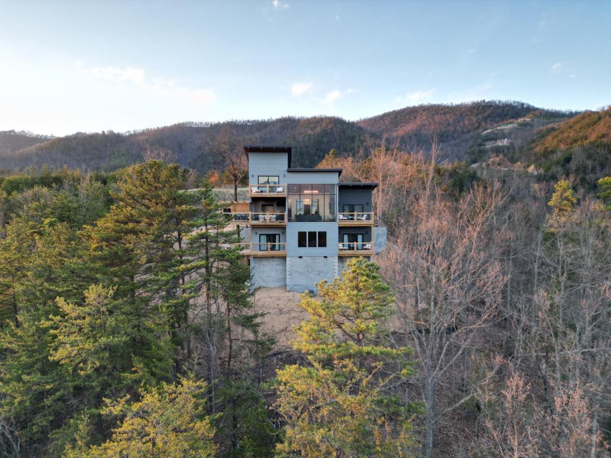 3 Pines Lodges Luxury Mountain View Hot Tub Sevierville Kültér fotó